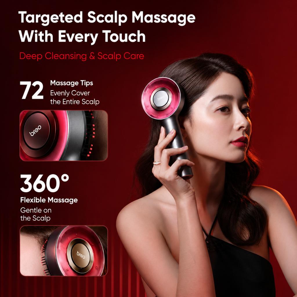 Breo Scalp 3 Electric Scalp Massager