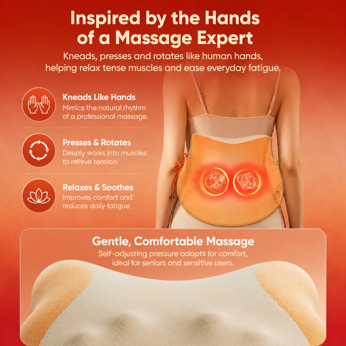 Breo Back 2F Back Massager