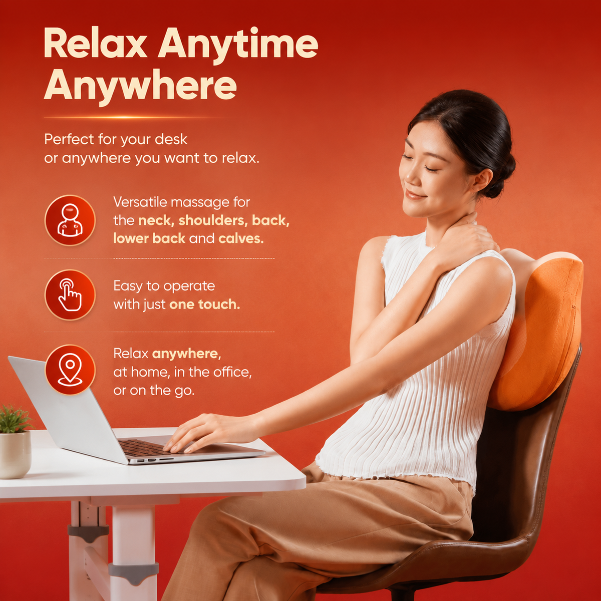 Breo Back 2F Back Massager