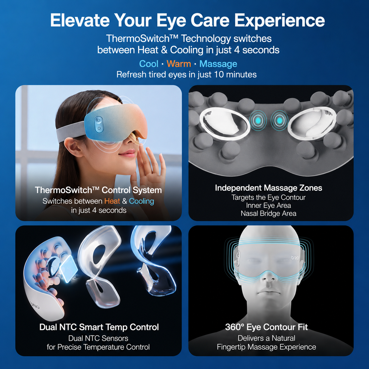Breo See 7 Eye Massager