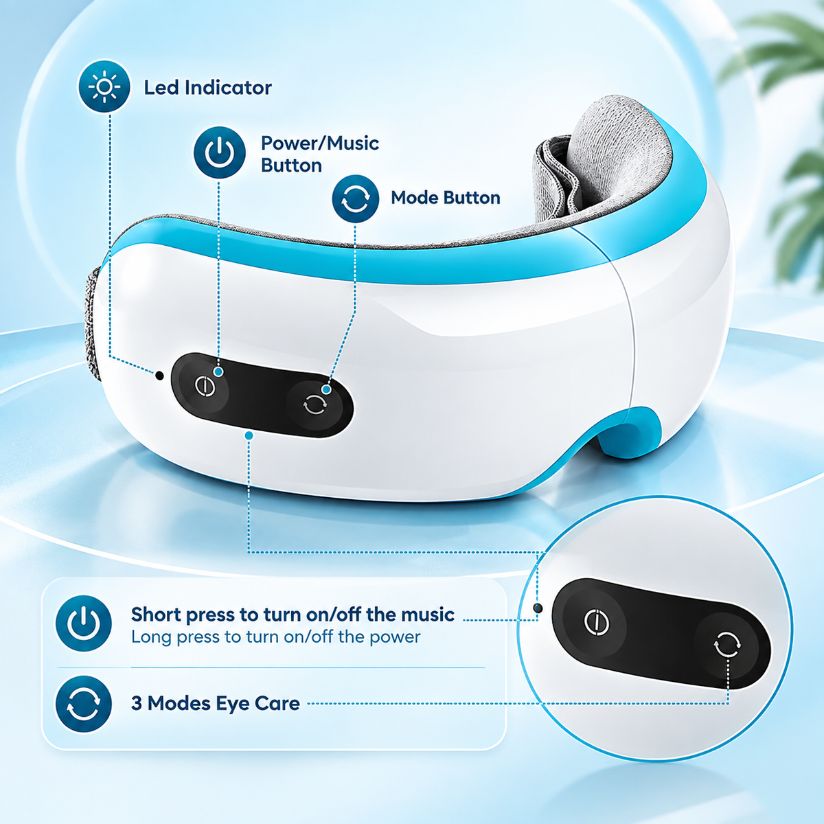 Breo iSee 3S Eye Massager