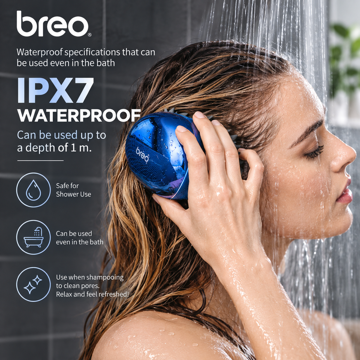 Breo Scalp Mini Electric Scalp Massager