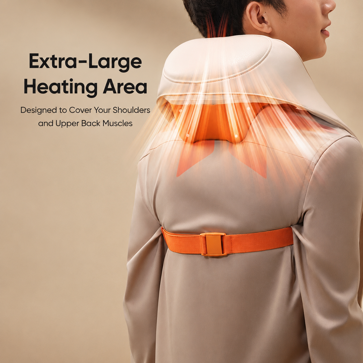 Breo N6 Mini Neck & Shoulder Massager Deep Kneading & Heat