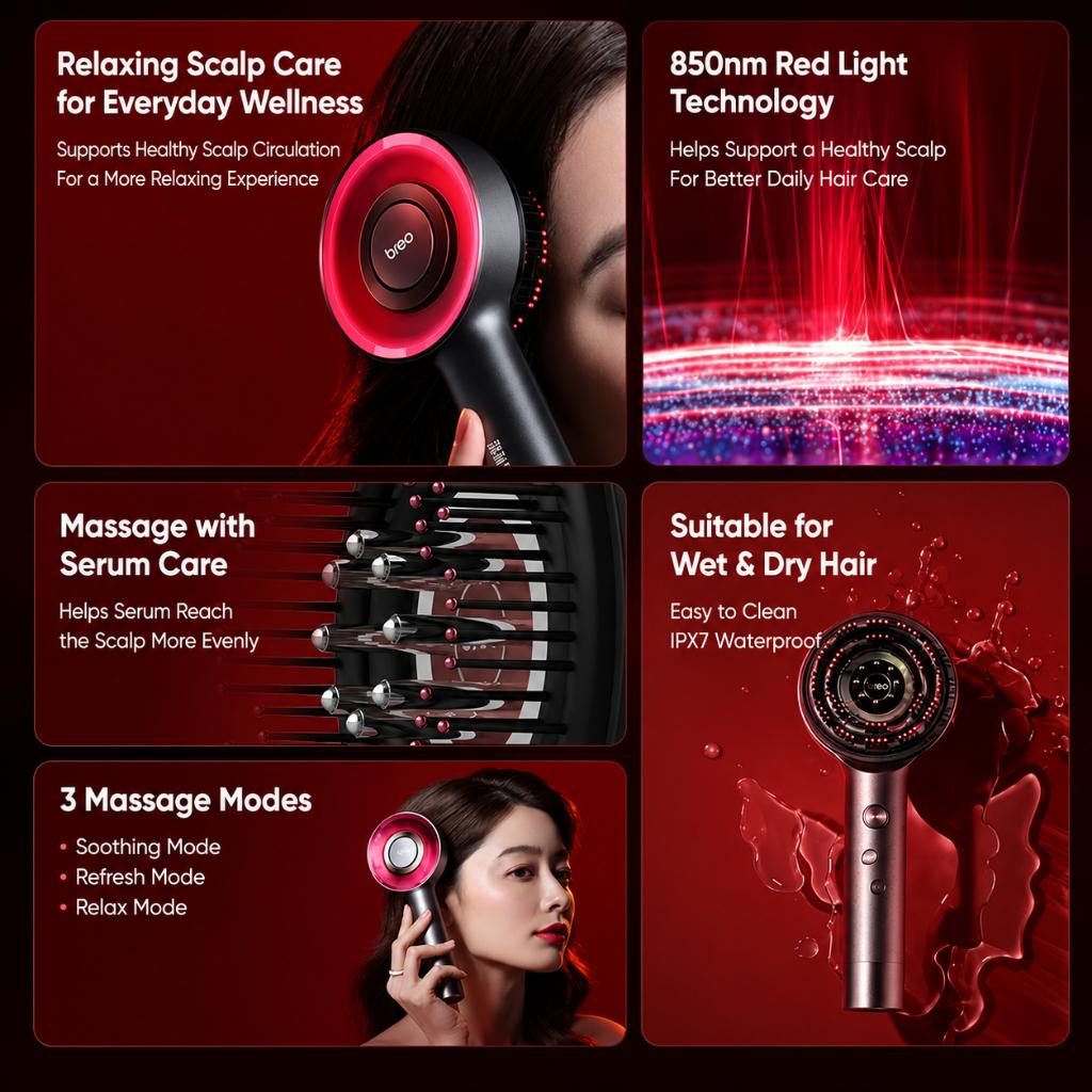 Breo Scalp 3 Electric Scalp Massager