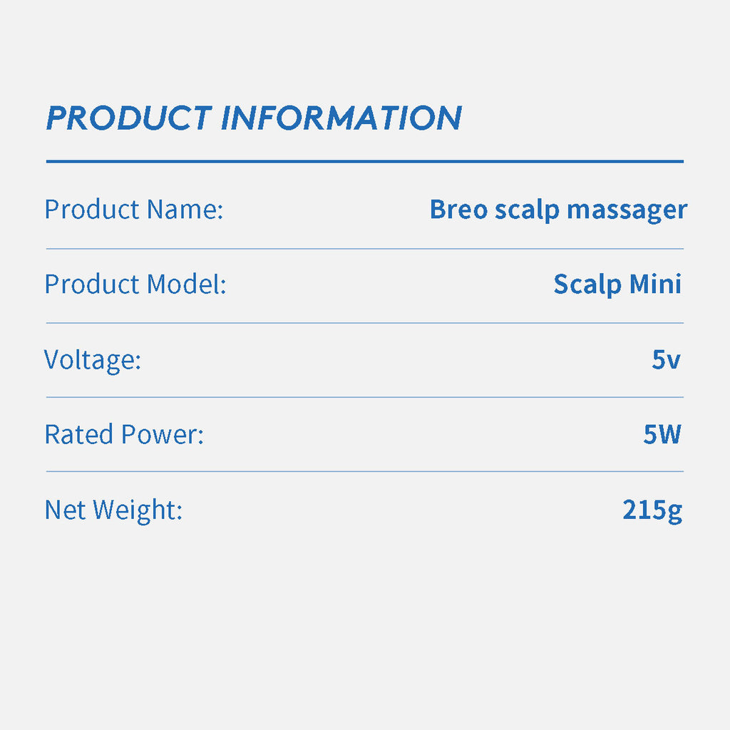 Breo Scalp Mini Electric Scalp Massager