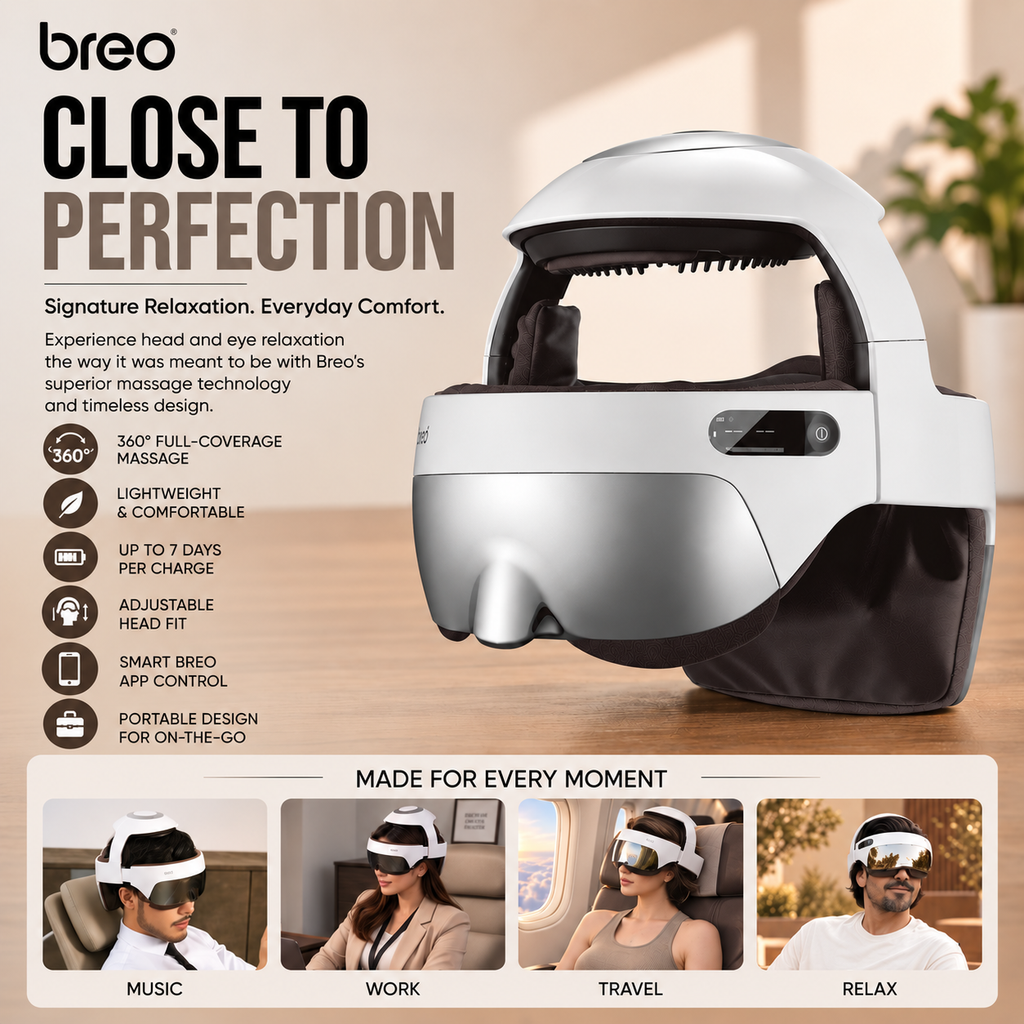 Breo iDream 5S Head Massager